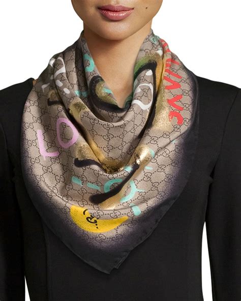 gucci scarf designs|Gucci scarf for sale.